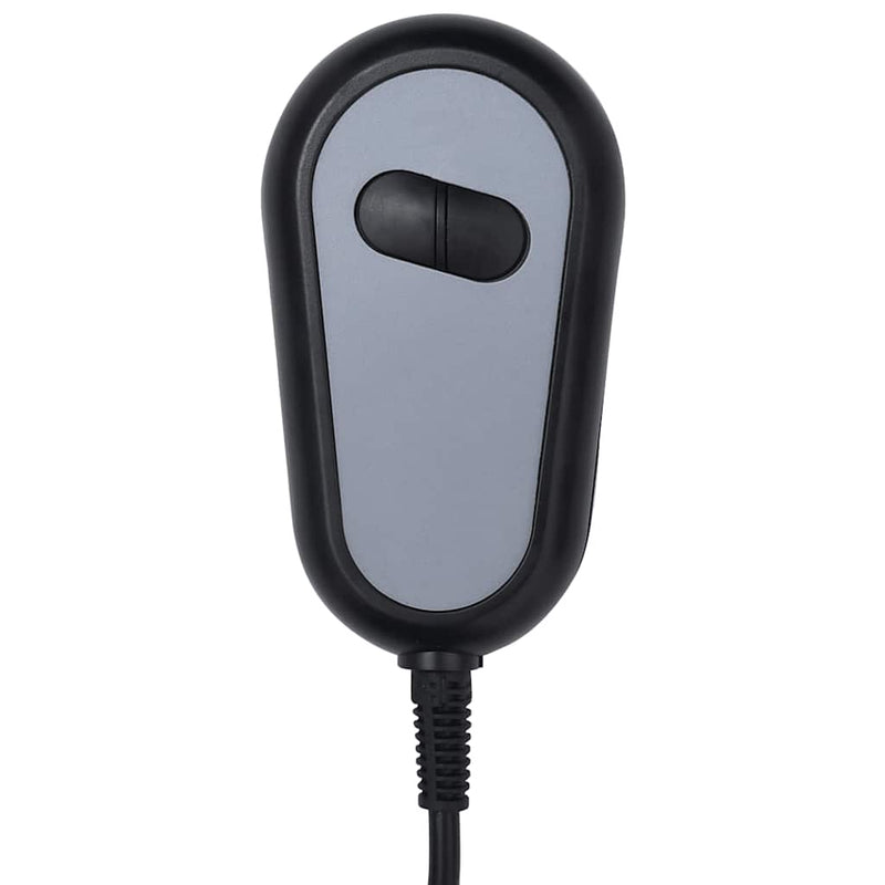 Poltrona Massaggiante Elettrica Grigio Similpelle