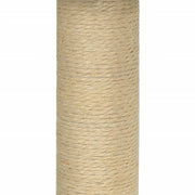 Albero per Gatti con Palo Tiragraffi Sisal Grigio Chiaro 74 cm