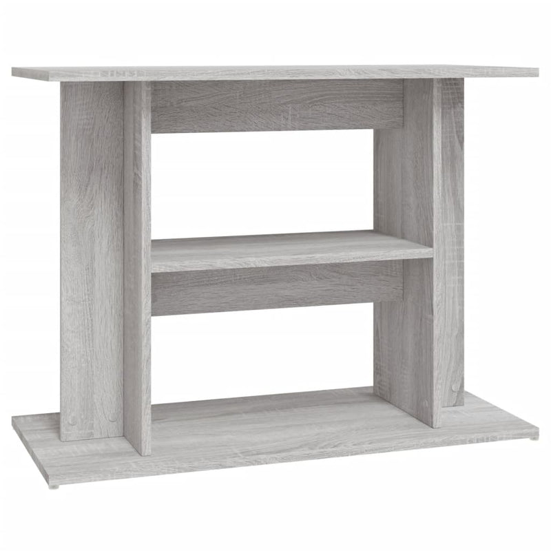 Supporto per acquario Grigio Sonoma 80x35x60 cm in legno ingegnerizzato