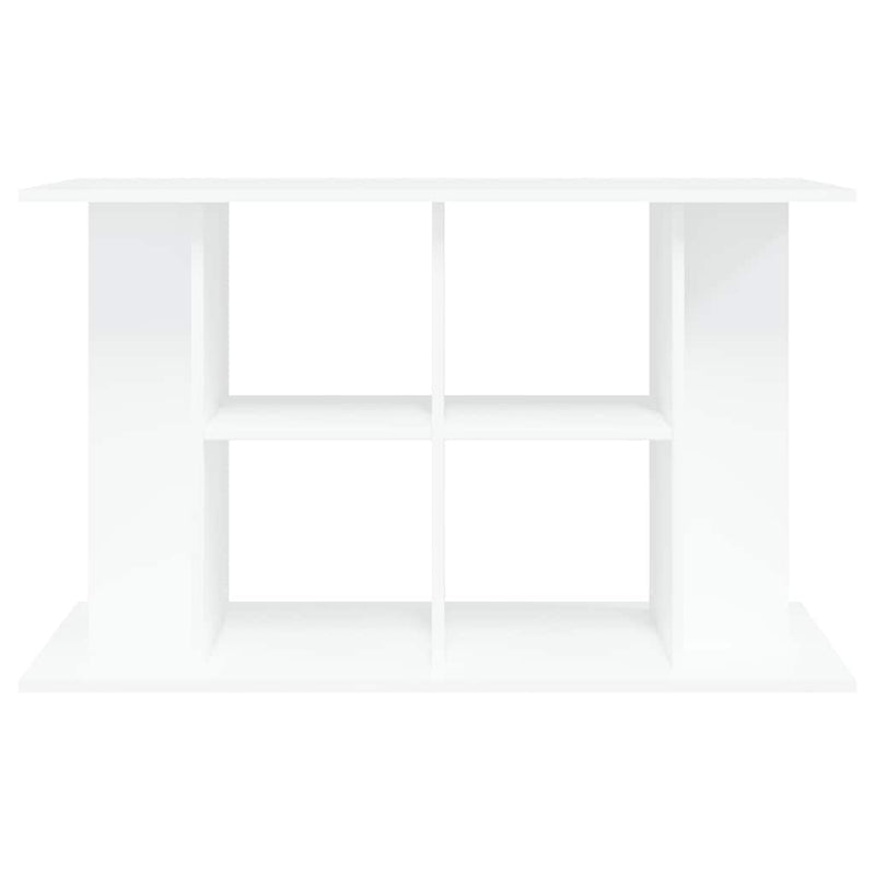 Supporto per Acquario 100x40x60 cm in Legno Multistrato Bianco