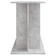 Supporto per acquario in cemento grigio 120x40x60 cm in legno ingegnerizzato