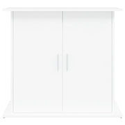 Supporto per Acquario Bianco 81x36x73 cm in Legno Multistrato