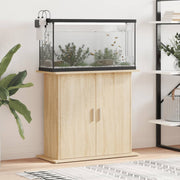 Supporto per acquario in rovere Sonoma 81x36x73 cm in legno ingegnerizzato