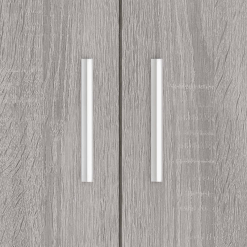 Supporto Acquario 81x36x73cm in Legno Multistrato Grigio Sonoma