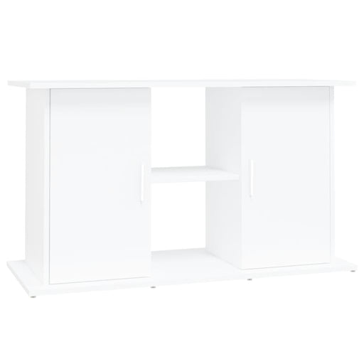 Supporto per Acquario 101x41x58 cm in Legno Multistrato Bianco