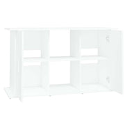 Supporto per Acquario 101x41x58 cm in Legno Multistrato Bianco