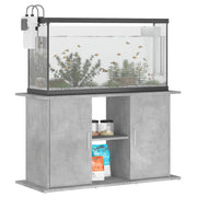 Supporto per acquario in cemento grigio 101x41x58 cm in legno ingegnerizzato
