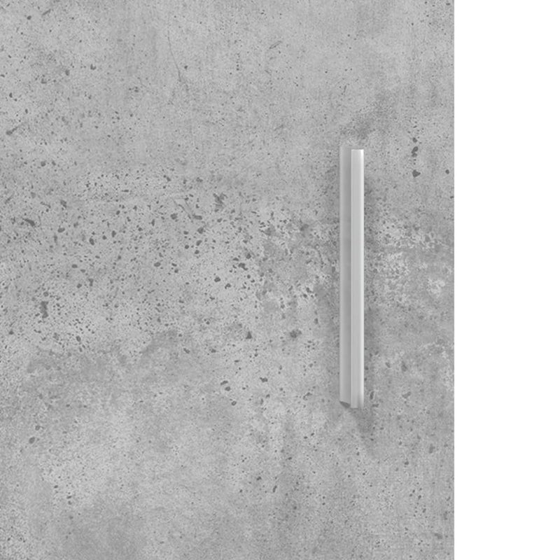 Supporto per acquario in cemento grigio 101x41x58 cm in legno ingegnerizzato