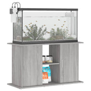 Supporto Acquario 101x41x58 cm Legno Multistrato Grigio Sonoma