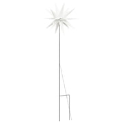 Luce di Natale con Picco Terra e LED Pieghevole Bianca 57 cm