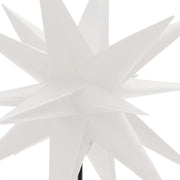 Luce di Natale con Picco Terra e LED Pieghevole Bianca 57 cm