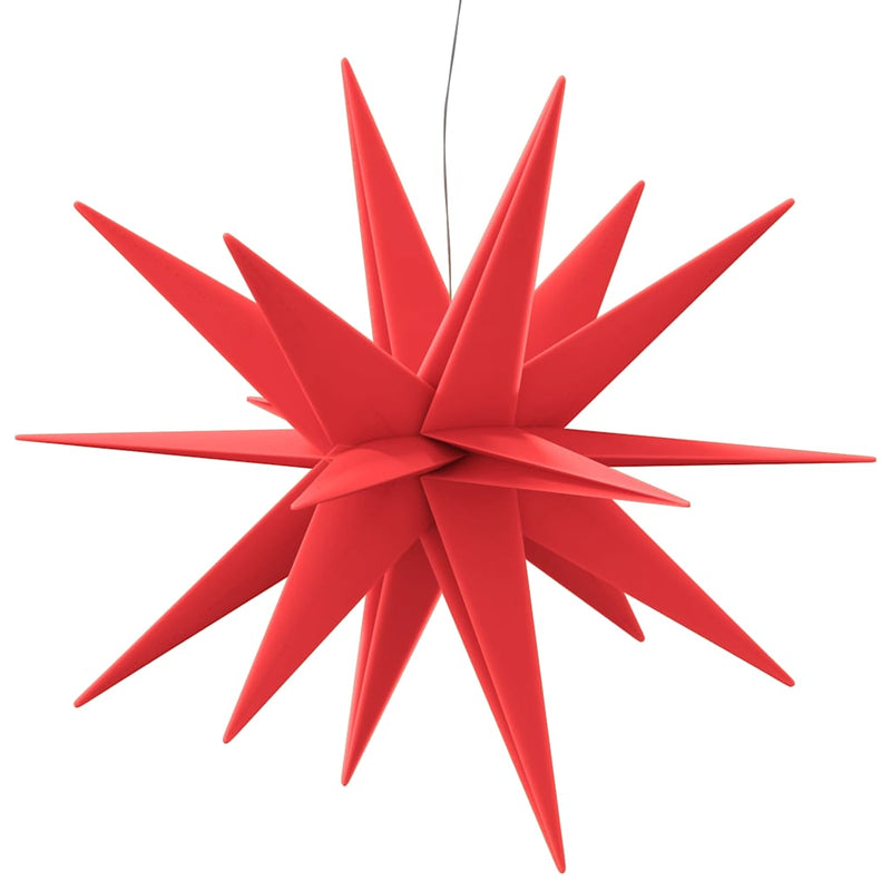 Luce di Natale con LED Pieghevole Rossa 100 cm