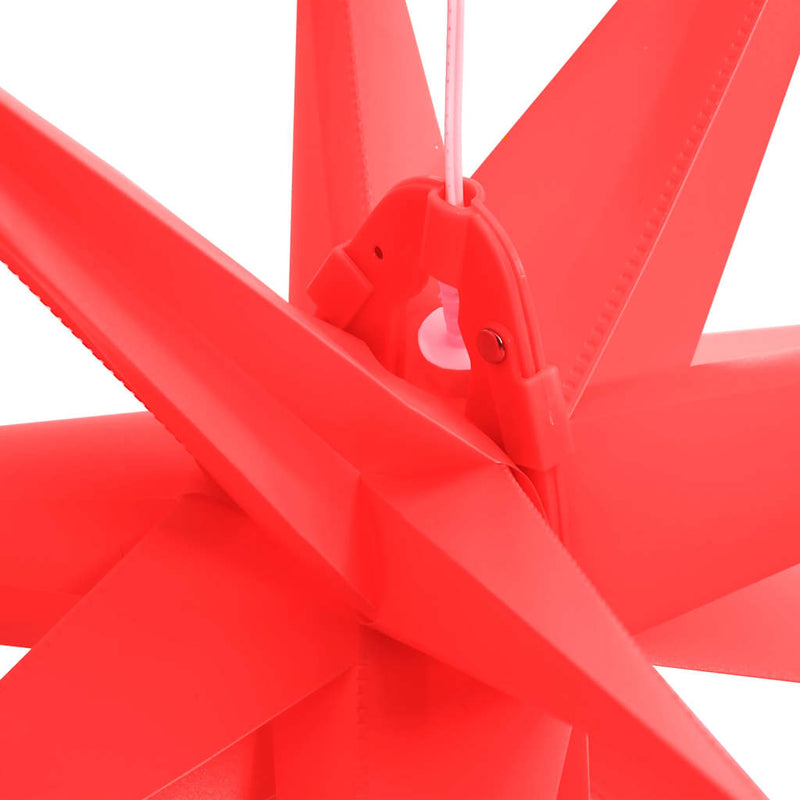 Luce di Natale con LED Pieghevole Rossa 100 cm