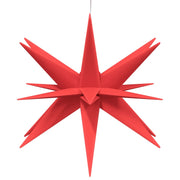 Luci di Natale con LED 3 pz Pieghevoli Rosse