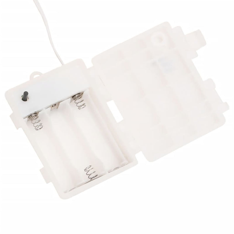 Luci di Natale con LED 3 pz Pieghevoli Rosse