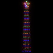Illuminazione per Albero di Natale 320 LED Colorato 375 cm