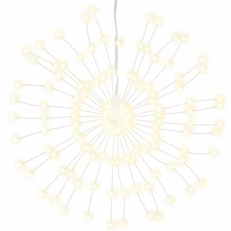 Illuminazioni di Natale Galassia 140 LED 4pz Bianco Caldo 17 cm