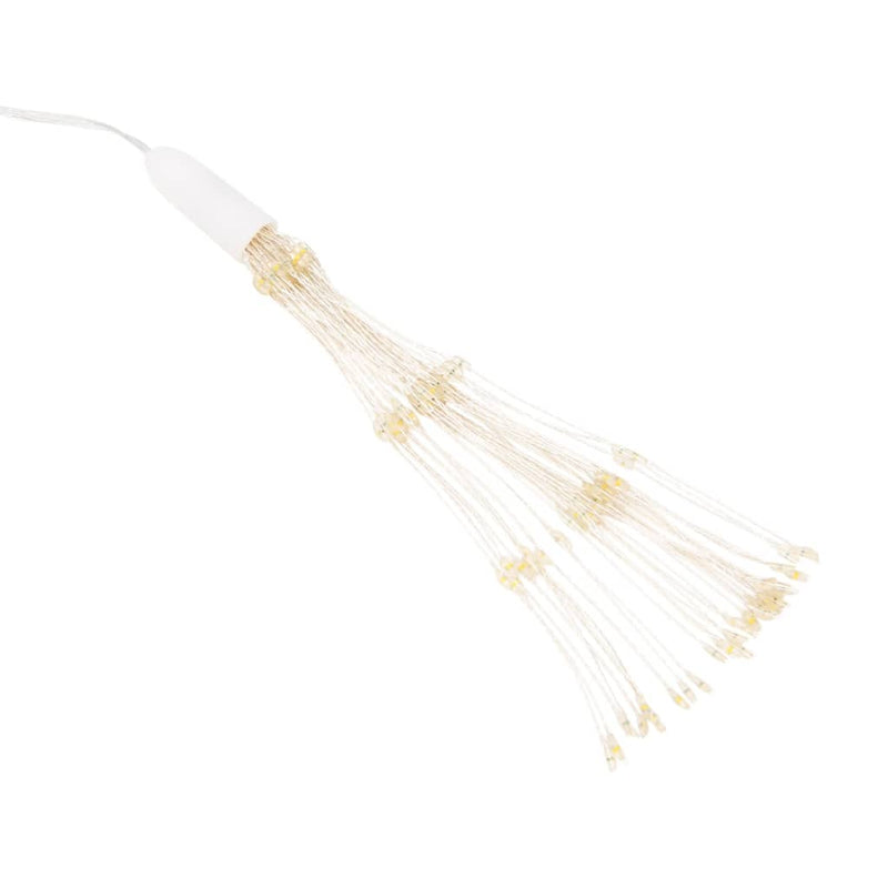 Illuminazioni di Natale Galassia 140 LED 8pz Bianco Caldo 17 cm