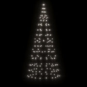 Albero di Natale a LED 200 LED Bianco Freddo 180 cm