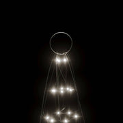 Albero di Natale a LED 200 LED Bianco Freddo 180 cm