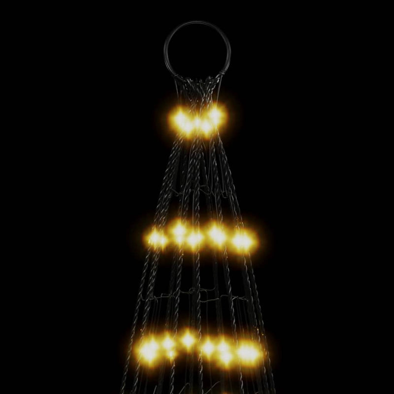 Albero di Natale a LED 1534 LED Bianco Caldo 500 cm