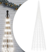 Albero di Natale a LED 3000 LED Bianco Freddo 800 cm