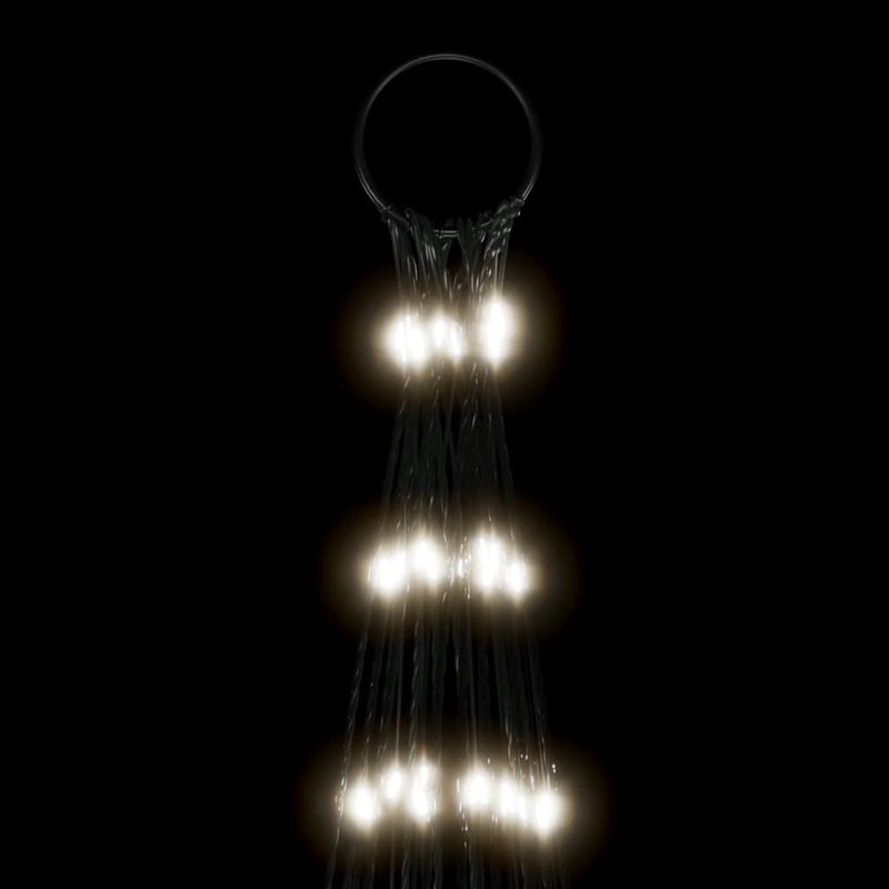 Albero di Natale a LED 3000 LED Bianco Freddo 800 cm