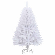 Albero di Natale artificiale 150 cm PVC e Acciaio Bianco