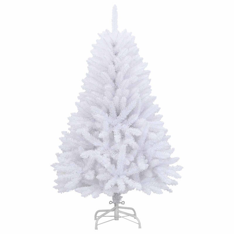 Albero di Natale artificiale 150 cm PVC e Acciaio Bianco