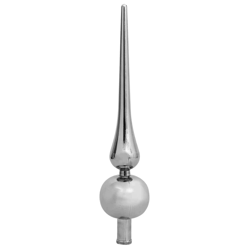 Albero di Natale artificiale 240 cm PVC e Acciaio Bianco