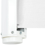 Cancelletto Retrattile per Animali Domestici Bianco 82,5x125 cm