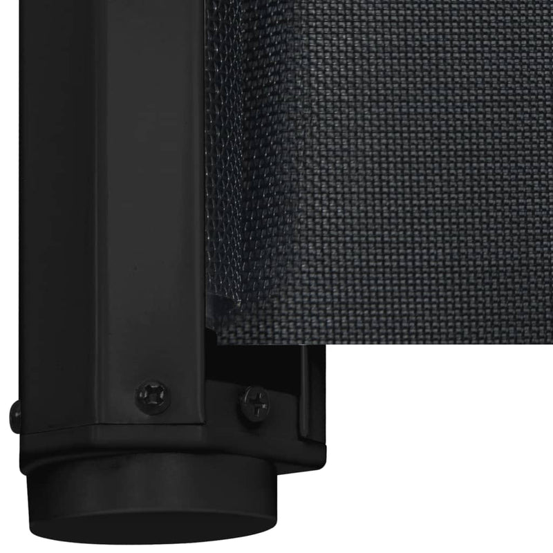 Cancelletto Retrattile per Animali Domestici Nero 82,5x125 cm