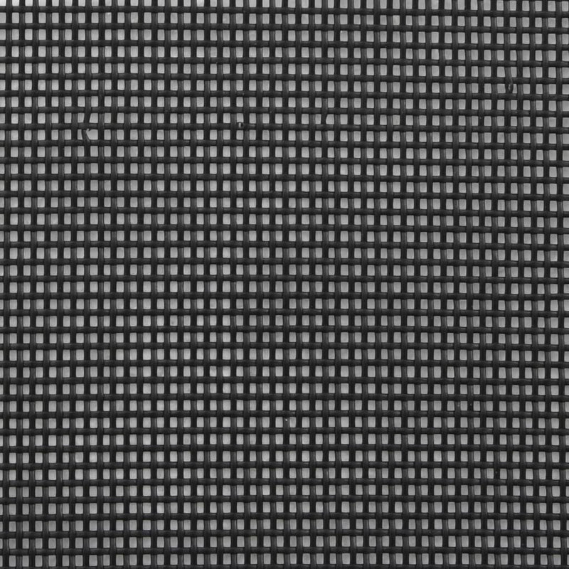 Cancelletto Retrattile per Animali Domestici Nero 117,5x125 cm