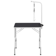 Tavolo Toelettatura Cani Gatti Animali Regolabile 1 Guinzaglio 84 x 48.5 x 145 cm