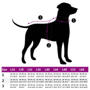 Cappotto Cani con Imbracatura Impermeabile Riflettente Nero L68