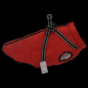 Cappotto Cani Imbracatura Impermeabile Riflettente Rosso L48
