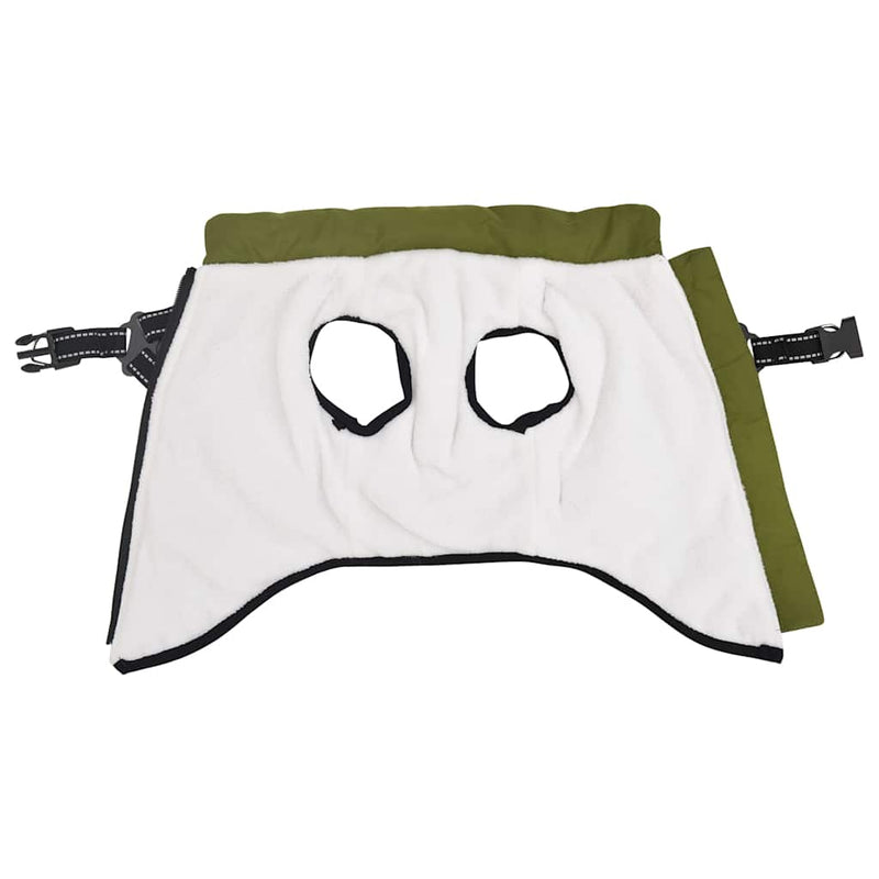 Cappotto Cani Imbracatura Impermeabile Riflettente Verde L32