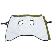 Cappotto Cani Imbracatura Impermeabile Riflettente Verde L44