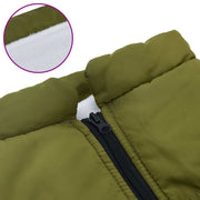 Cappotto Cani Imbracatura Impermeabile Riflettente Verde L44