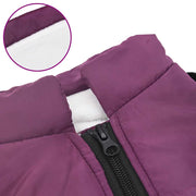 Cappotto Cani Imbracatura Impermeabile Riflettente Viola L32