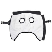 Cappotto Cani con Imbracatura Impermeabile Riflettente Nero L36