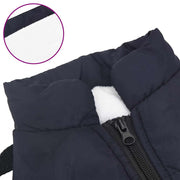 Cappotto Cani Imbracatura Impermeabile Riflettente Blu Navy L24