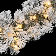 Ghirlanda natalizia con luci LED verde 5 m PVC