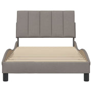 Giroletto senza Materasso Hanko Tortora 100x200 cm in Tessuto