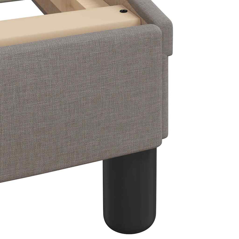 Giroletto senza Materasso Hanko Tortora 100x200 cm in Tessuto