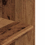 Supporto per acquario in legno antico 80x35x60 cm in legno ingegnerizzato