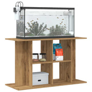 Supporto per acquario artigianale in rovere 100x40x60 cm in legno ingegnerizzato
