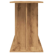 Supporto per acquario artigianale in rovere 100x40x60 cm in legno ingegnerizzato