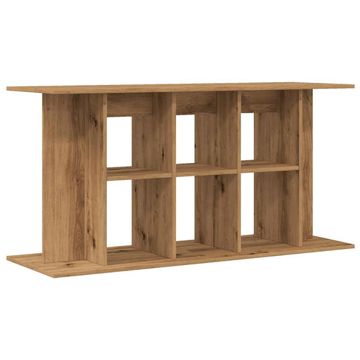 Supporto per acquario artigianale in rovere 120x40x60 cm in legno ingegnerizzato