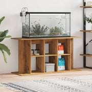 Supporto per acquario artigianale in rovere 120x40x60 cm in legno ingegnerizzato
